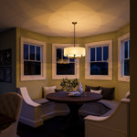 Maxillaria 5 - Light Dimmable Drum Chandelier