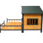 Niche pour chien en bois double TG