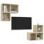 Drazic Unfinished Floating TV Stand for TVs up to 88"-1264313122