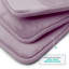 Ensemble de 3 tapis de bain en mousse viscoélastique ultra doux et absorbant avec envers antidérapant Aighan-1781573095