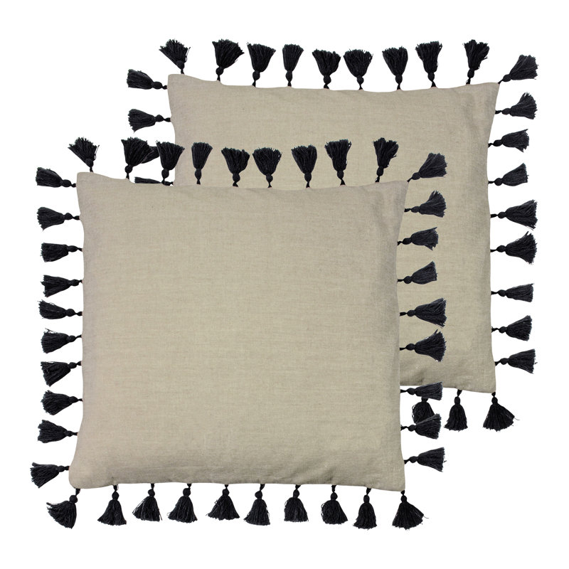 Square Cushion, Black