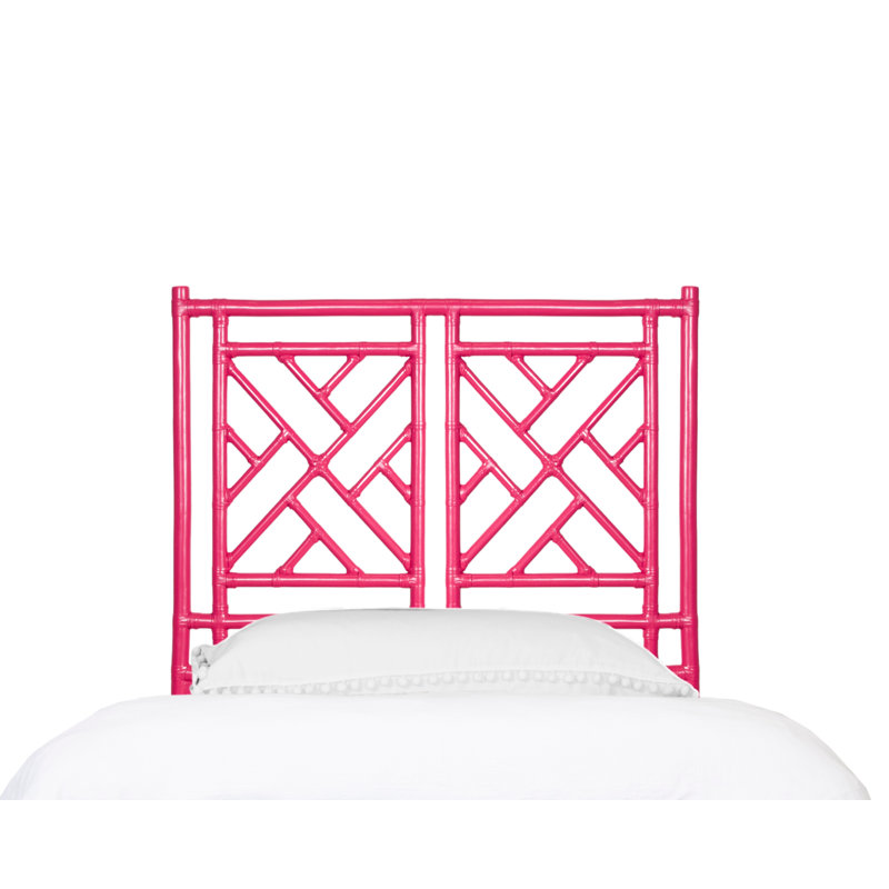 Chippendale Standard Bed, Twin, Hot Pink