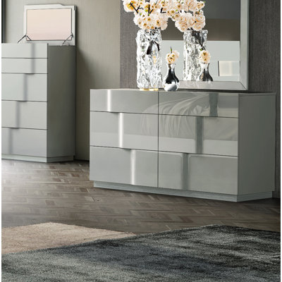 Commode double 6 tiroirs Avey