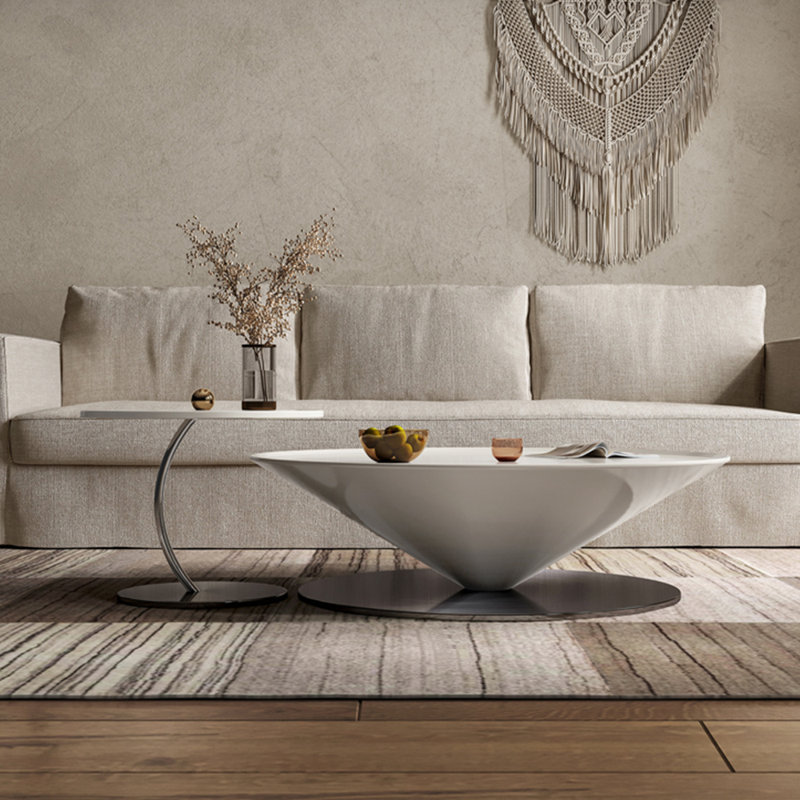 Modern style round tea table