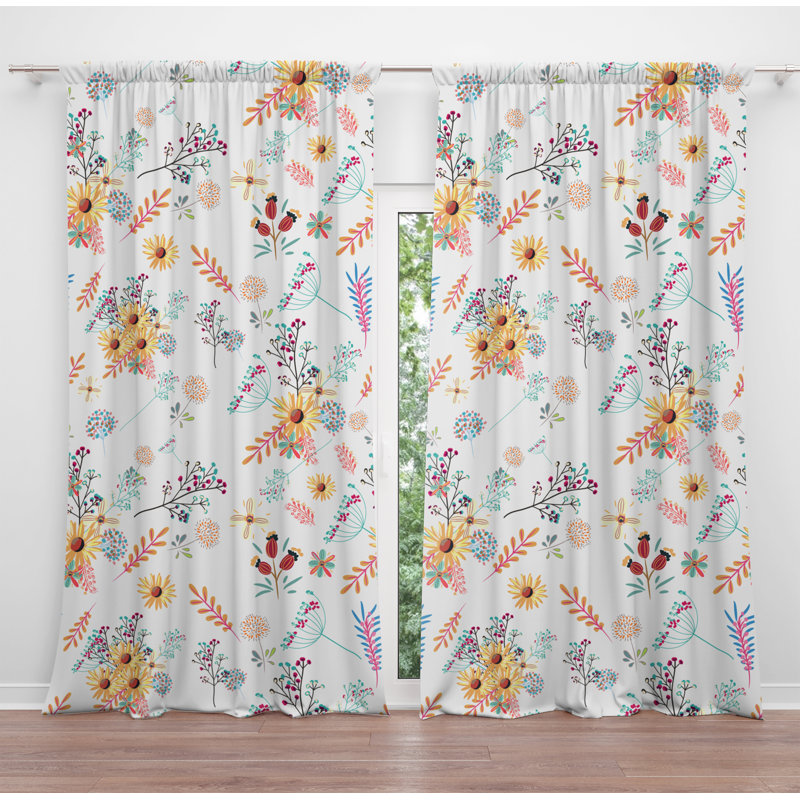 Kapteyn Room Darkening Curtain Pair, 40" W x 52" L