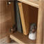 Bureau, finition brune