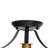 Moutanabi Glass Semi Flush Mount
