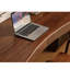 Bureau courbé en bois massif de style américain
