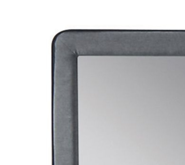 Jagger Elegant Wall Mirror with Upholstered Trim