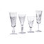 Waterford Mastercraft Heritage Flutes Set Of 4 Mixed