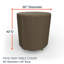 Housse pour table de bar Hillside