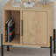 Clementon 48cm W Solid + Manufactured Wood Bedside Table-1932261099