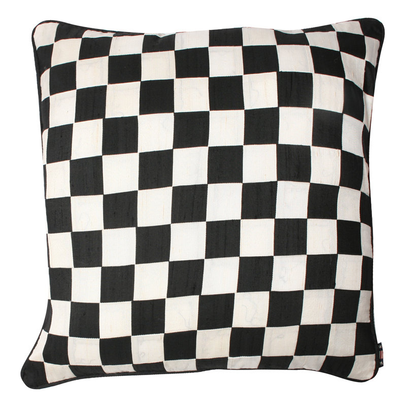 Mirales Plaid Square Cushion