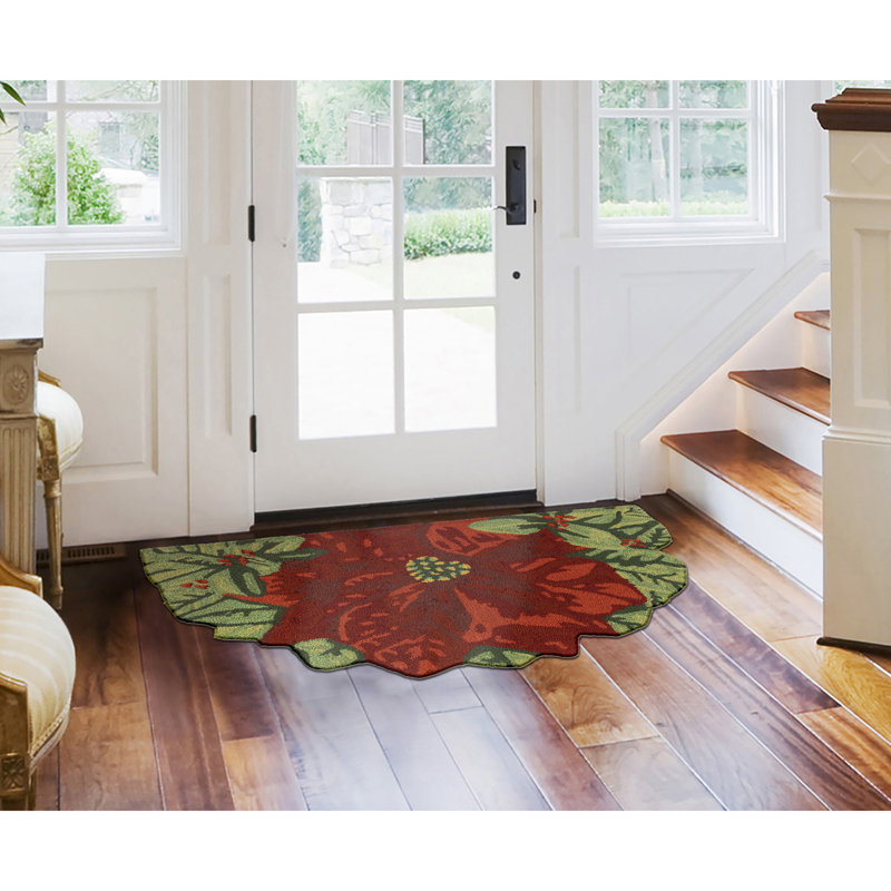 Tapis de cuisine Anayssa, Demi-cercle 2 pi 5 po x 4 pi