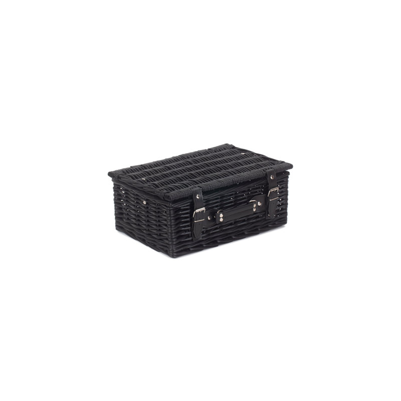 14" Empty Wicker Hamper