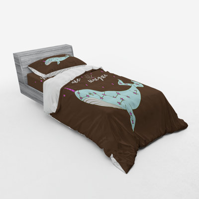 Ensemble de housse de couette Narwhal