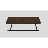 Floating Shelf 50mm Tan Walnut