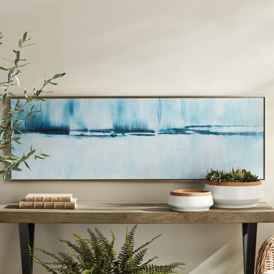 Westman Cobalt Haze Canvas Art