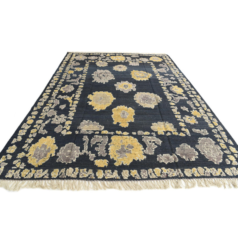 Tapis bleu marine Jose