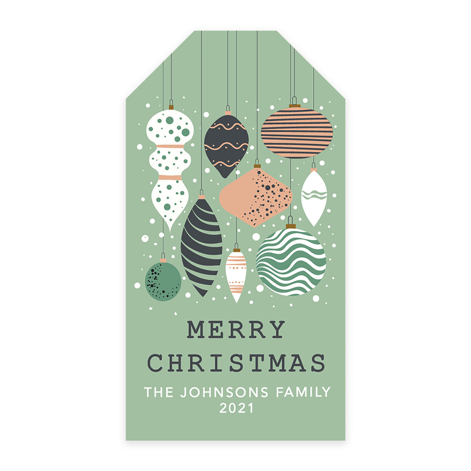 Classic Gift Labels Sticker The Holiday Aisle