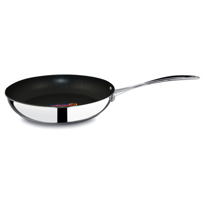 GLAMOUR DIAMOND Stainless Steel Non-Stick Frying Pan