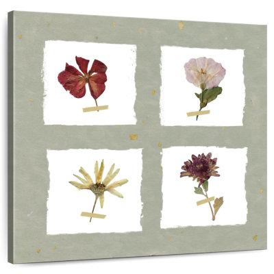Fleurs pressées I
