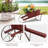 Brynesha Wood Wheelbarrow Planter-1222244573