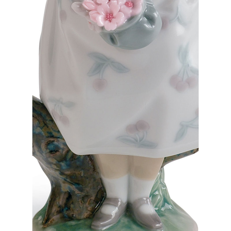 Figurine Florida Station a Walk Through Blossoms Girl