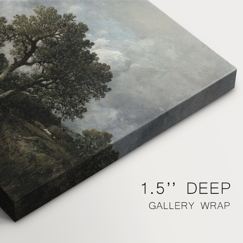 Paysages rétro-CD XXVII - Cavas enveloppés de galerie, 8 x 12