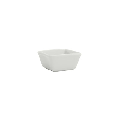 Tuxton Santorini Square Vitrified China 24 Piece Ramekin / Soufflé Dish Bakeware Set