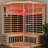 Family style pentagonal sauna room