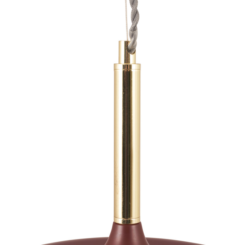 Babbie 1 - Light Dome Pendant, Matt Mulberry