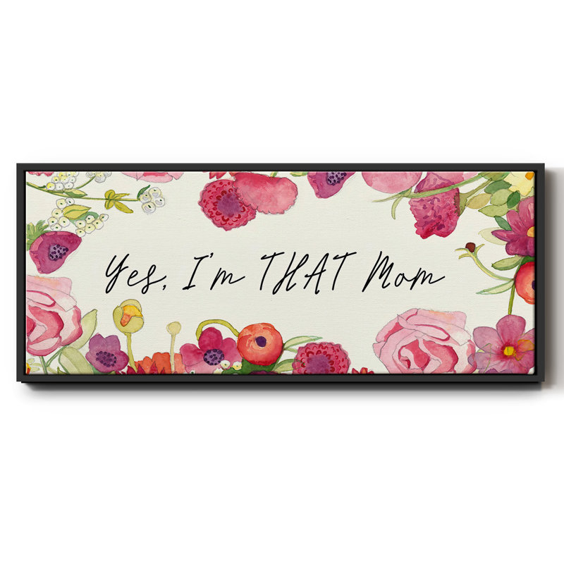 Toile encadrée, collection You Da Mom
