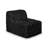 Dozie 5-Piece Faux Fur Foam Modular Compressed Sectional-1486343758
