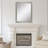Agampreet Wood Flat Wall Mirror-1568794387