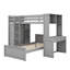 Lit mezzanine simple avec tiroirs Meloy Kids-706624264
