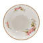 Rabia 45-piece Porcelain Dinnerware Set, embossed floral (service for 8)