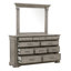 Commode 10 tiroirs + miroir Jahanna