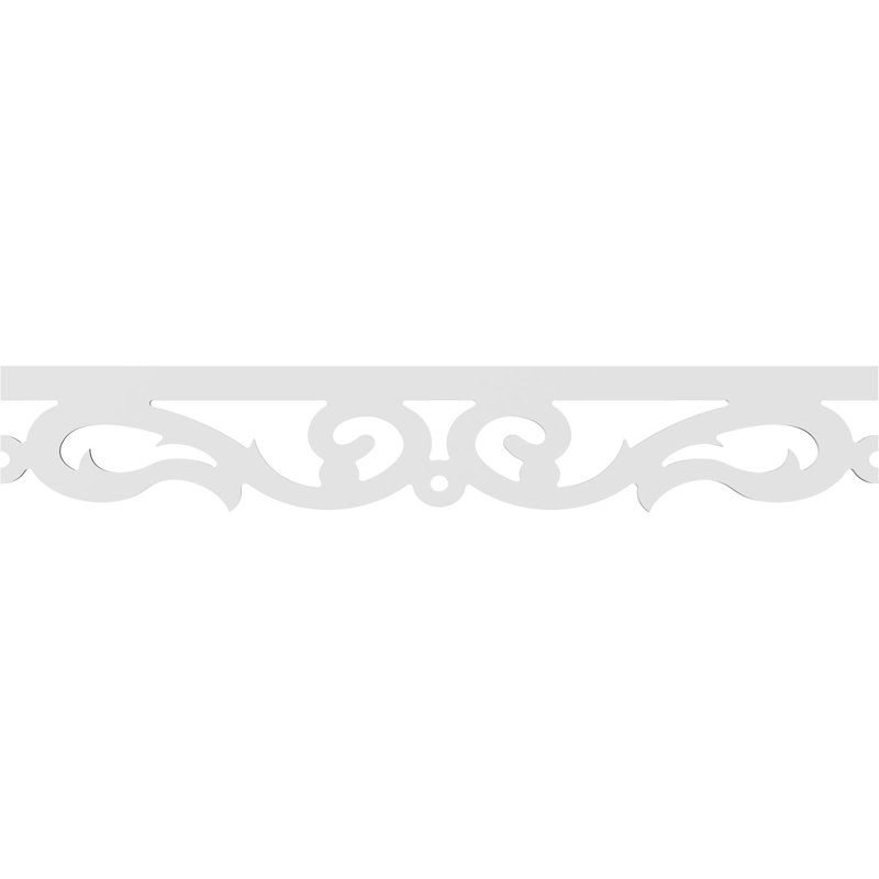 Garniture de service de qualité architecturale Corbin, H 8 po x L 48 po x P 0,63 po