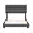 Boyd Sleep Napoli Faux Leather Fabric Upholstered Platform Bed Frame w/Adjustable Headboard, no Noise Strong Wood Slat Support, Box Spring/Foundation Required, Easy Effortless Assembly,-286816233-286816235