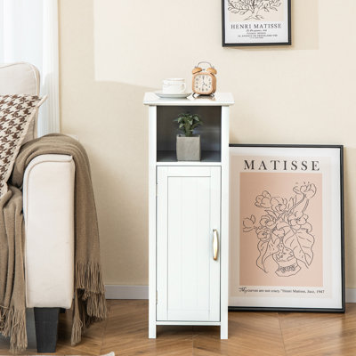 Armoire à linge autoportante en bois manufacturé