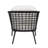 Prielle Round 2 - Person Outdoor Bistro Set with Cushions