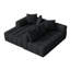 Canapé d'angle en L de 107 pouces avec méridienne profonde, siège capitonné et housses de coussin amovibles-1111587123-1112492506