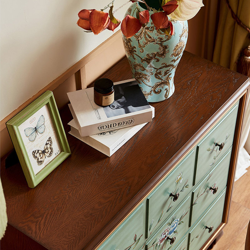 American-style Painted Commode