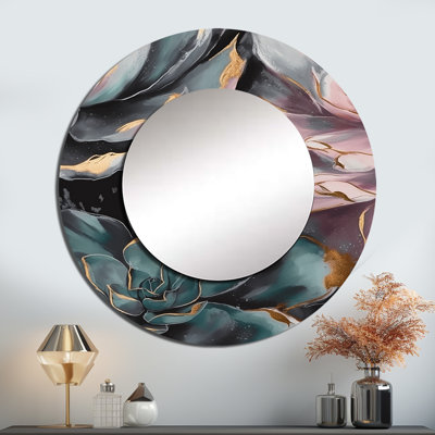 Décoration murale verte «Serenade Of Succulents I - Floral Succulents »_MTMIR60780