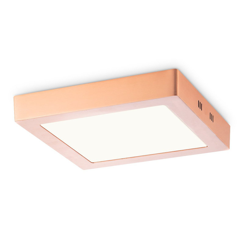 Courtney LED Flush Mount, Copper