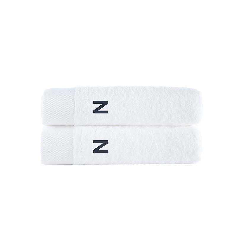 Merikas 2 pcs Bath Sheets, Bath Sheets - 2 Pack, N, White