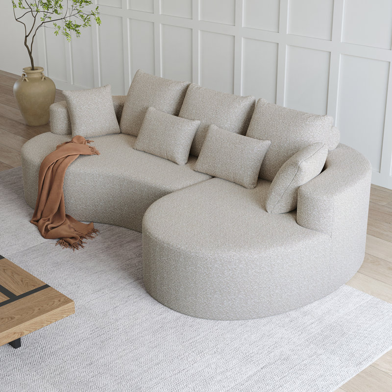 Canapé combiné pour le salon, la chambre à coucher, Beige