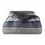 Carlisle double / grand 3 pièces Ensemble d'édredon indigo-113187658