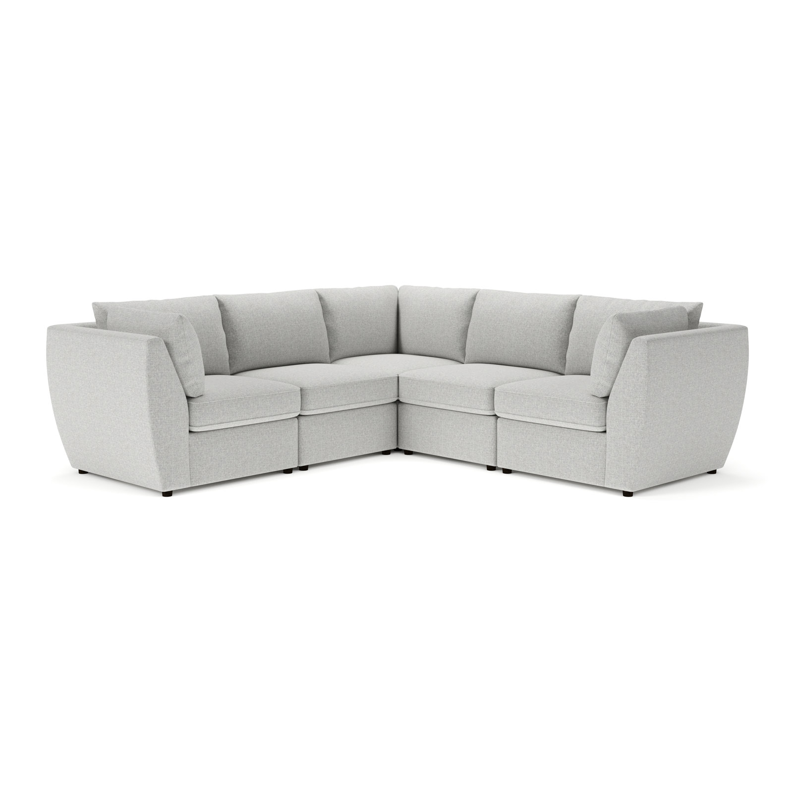 Caldwell Modular Sectional, Turbo Ash